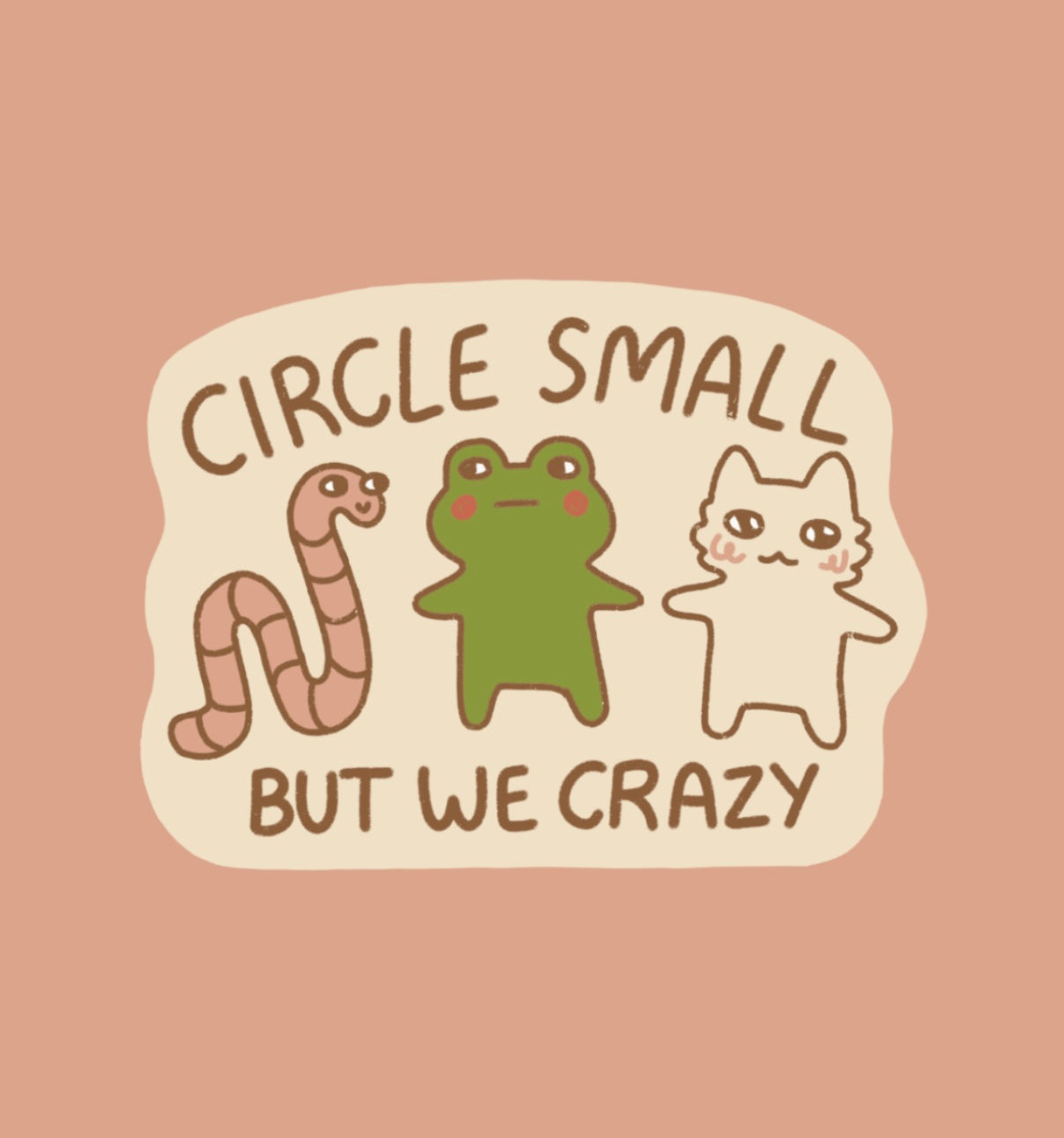Circle Small Sticker
