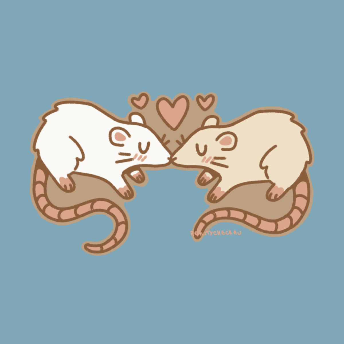 Love Rats Sticker
