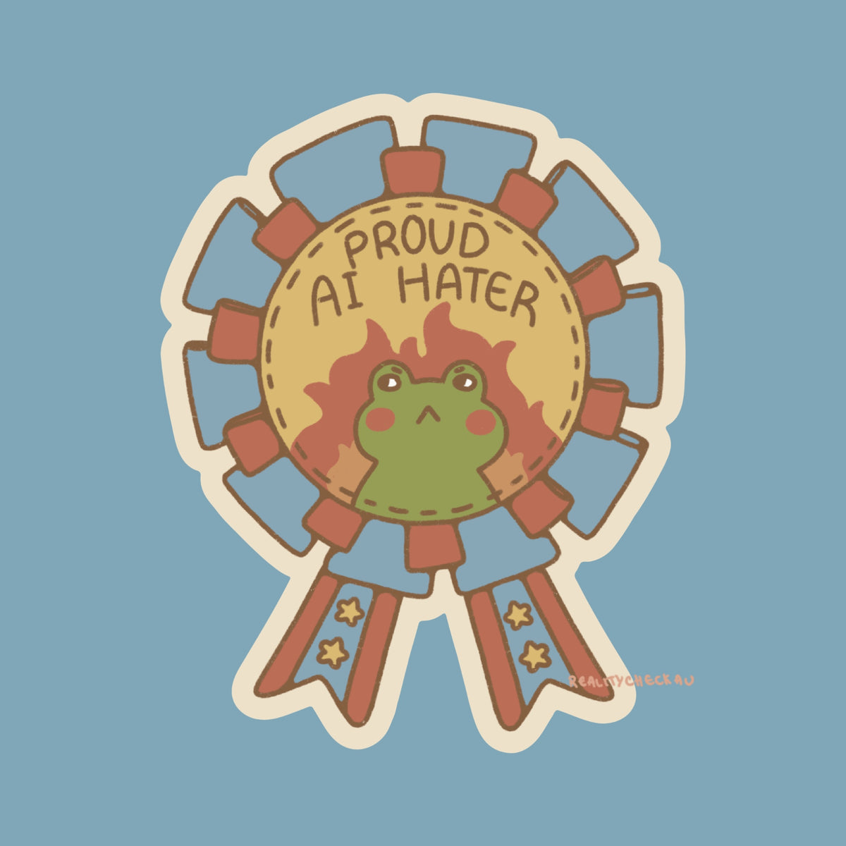 AI Hater Sticker