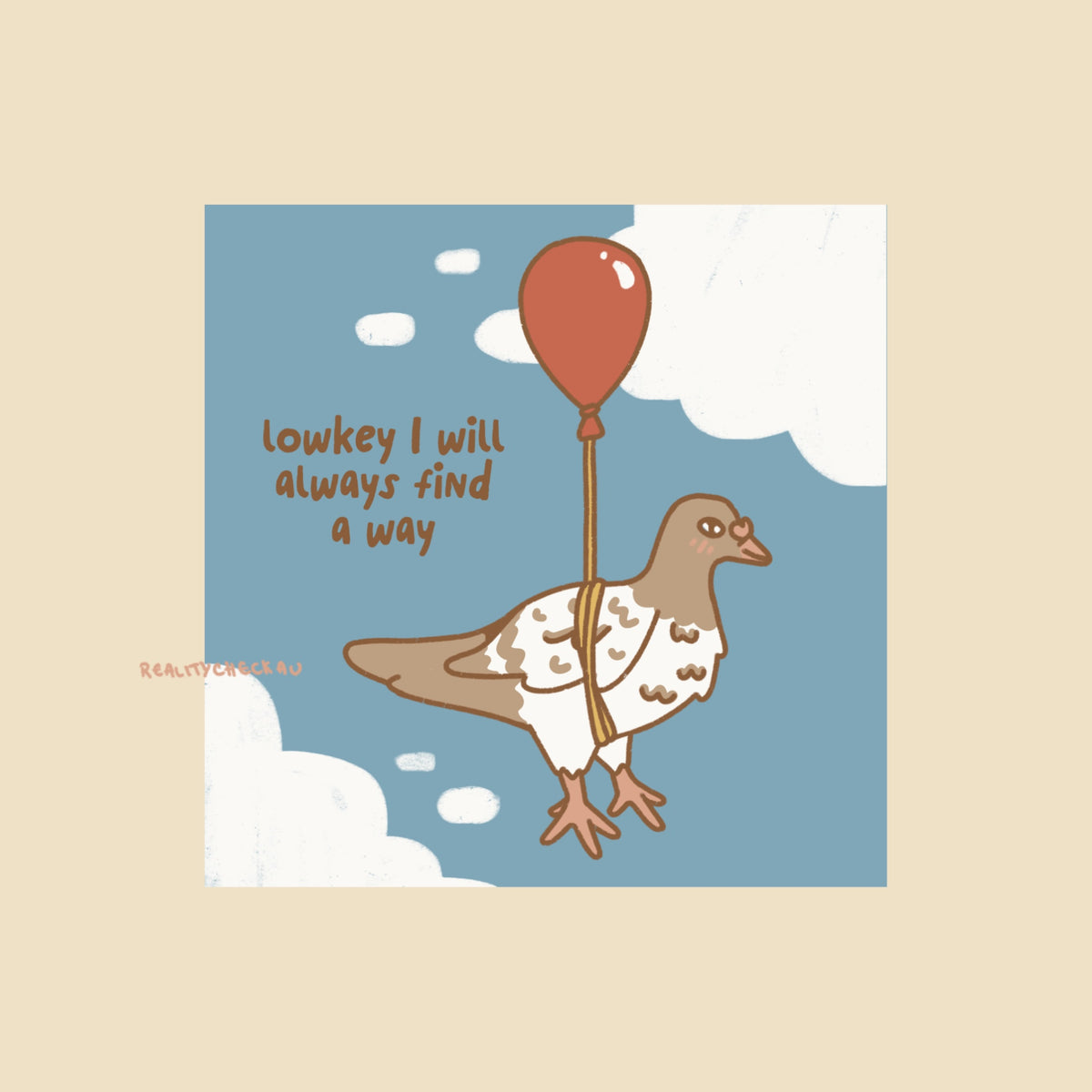 Find a Way Sticker
