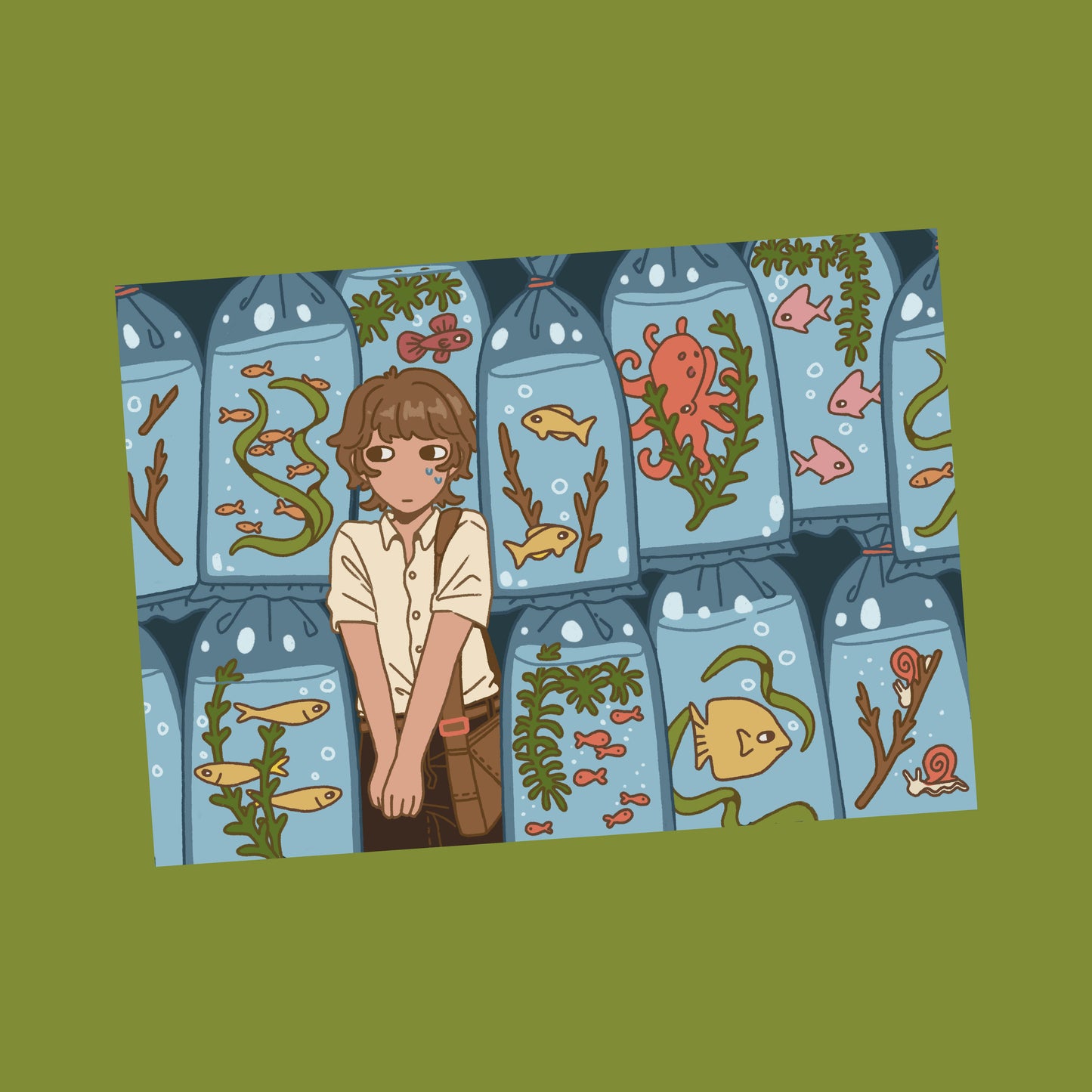 Fish Bags Print