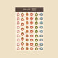 Fruit Cats Washi Sticker Sheet