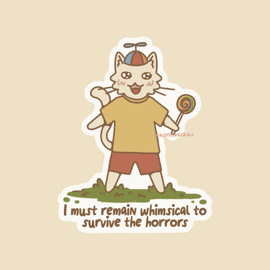Whimsy Cat Sticker