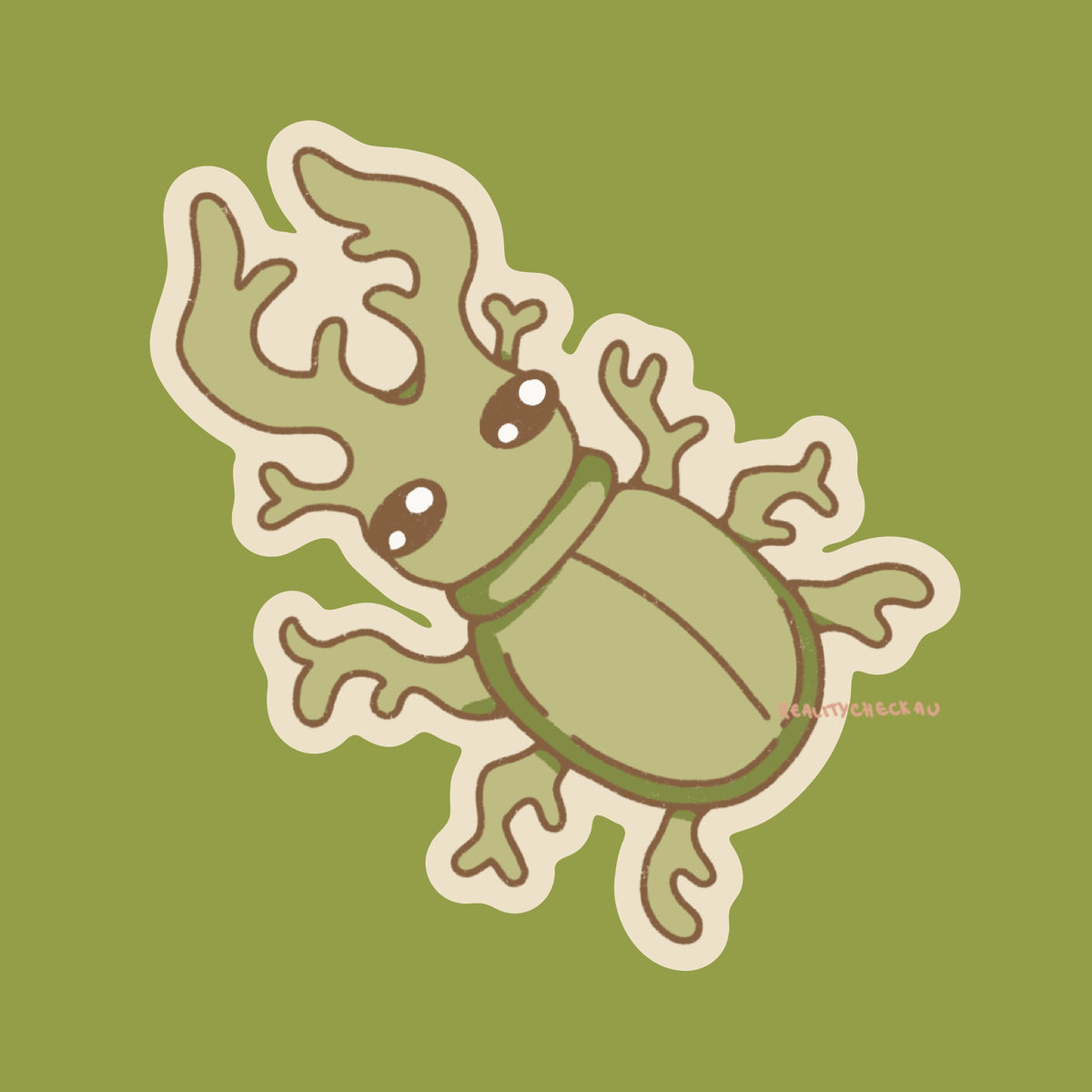 Beetle Sticker