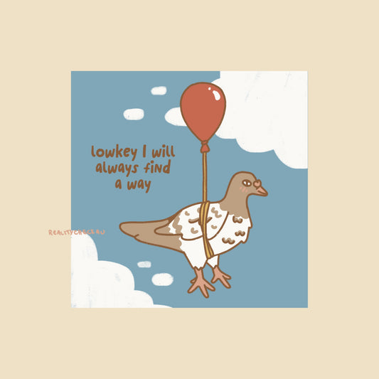 Find a Way Sticker