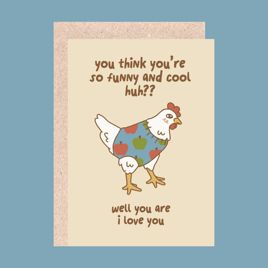 Chicken - Greeting Card