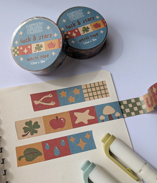 Luck & Stars Washi Tape