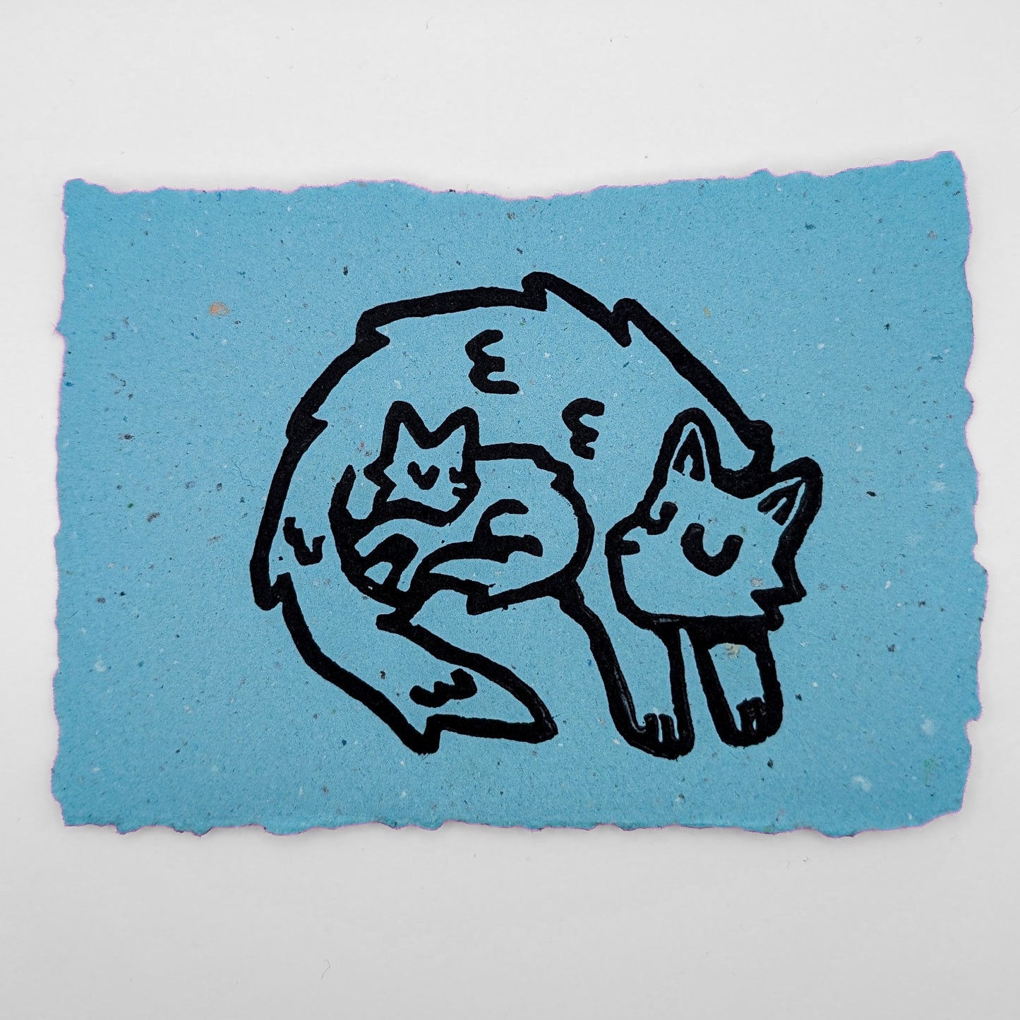 Baby Animals Lino-Print Set